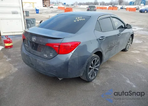 2017 Toyota Corolla Se из США, поврежденный, VIN 2T1BURHE5HC751503